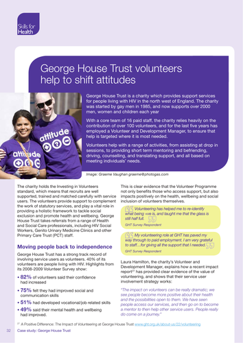 George House Trust Voluntary Workforce Case Study