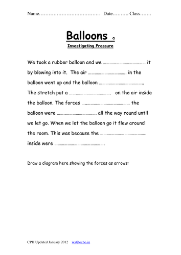 Balloons and Pressure