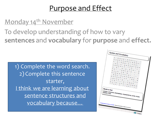 AQA New Spec Longer Writing Task exam PP