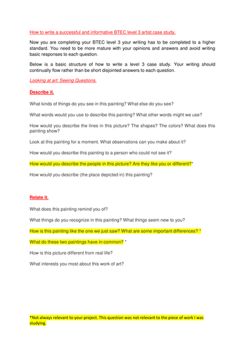 how to write a case study for teaching