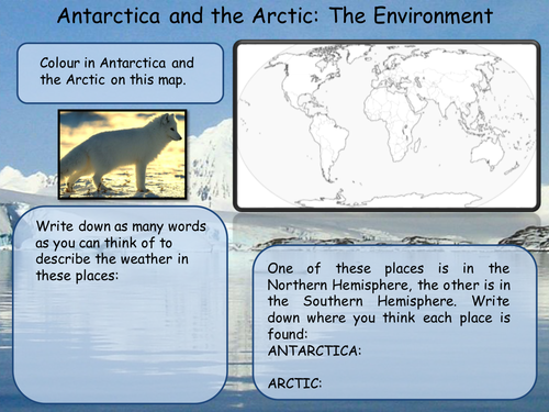Antartica And The Arctic