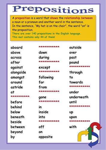 Prepositions