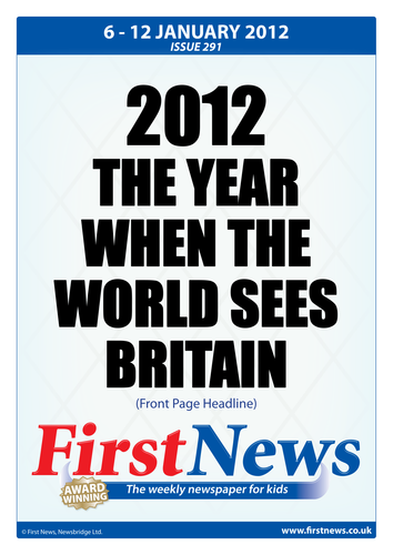 First News Headlines Poster 6th January 2012