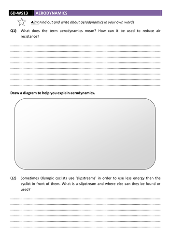 Aerodynamics Independent Research Questions