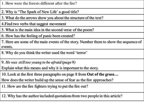 Reading Challenge Lesson 12