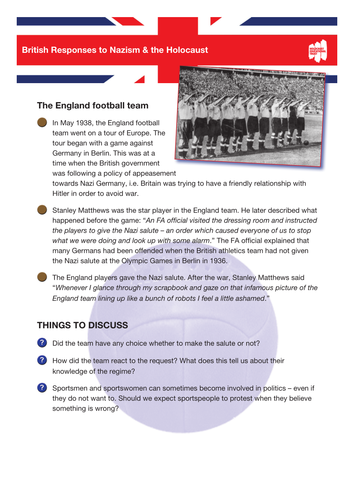 British Responses to Nazism and the Holocaust