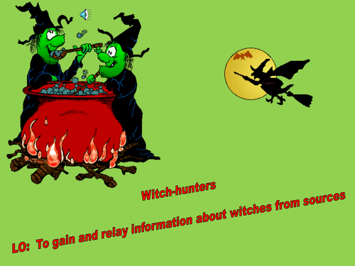 KS3 History Witches Lesson 2