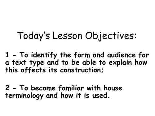 English Lessons Selling Houses Lesson 2