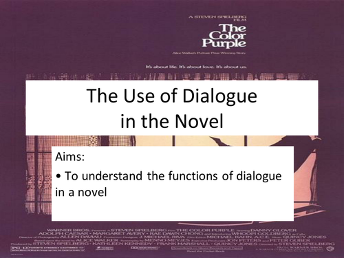 Dialogue in The Color Purple