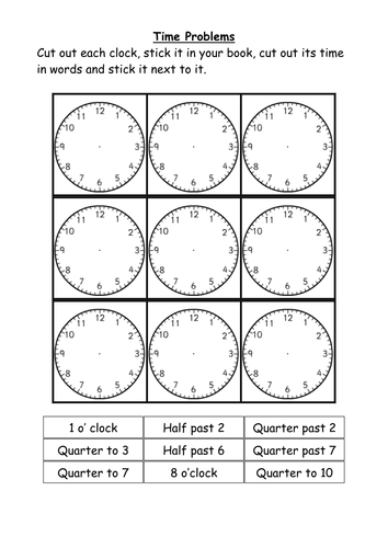 time sheets teaching resources