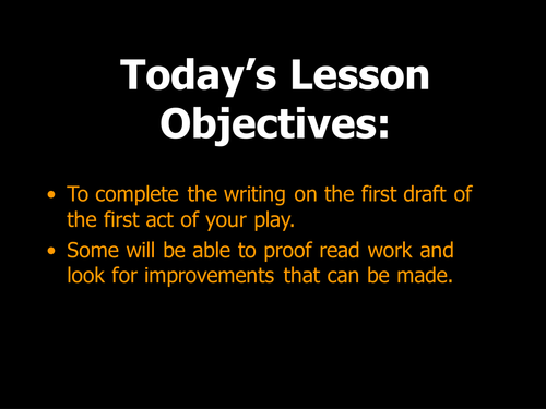 Pullman's Frankenstein - SOW - Full lesson PP 11
