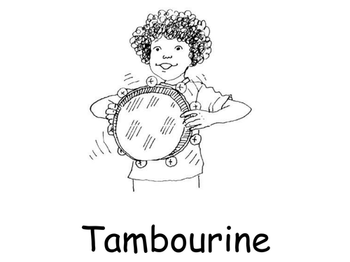 Make a tambourine