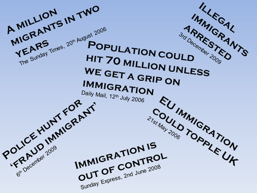 Media Influence On Immigration