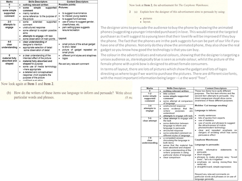 GCSE Old Spec. Exam Practise scheme lesson 5