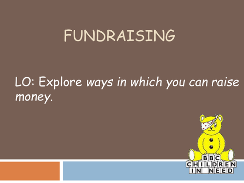 Fundraising for Charities