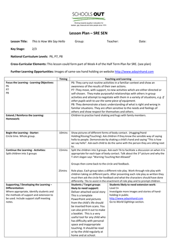 This Is How We Say Hello