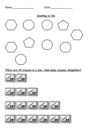 Counting in 10s