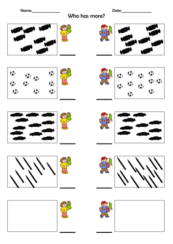 Who has more? | Teaching Resources