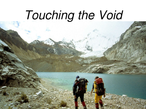 Touching the Void - PowerPoint [Edexcel Language]