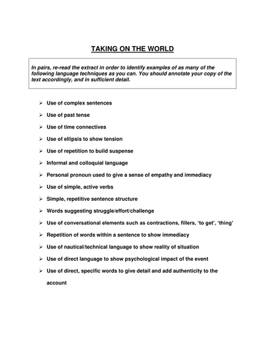 Taking on the World - Ellen MacArthur PowerPoint