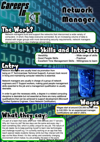 Careers in ICT