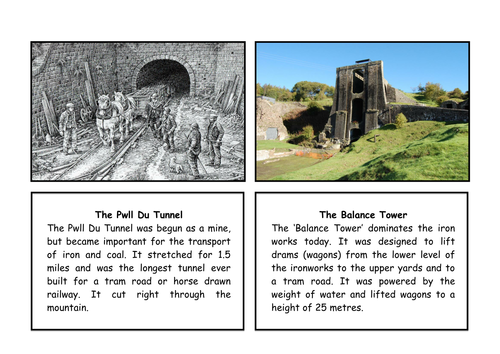 Canal History and Wildlife - Pwll Du Tunnel Cards
