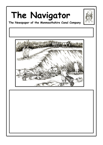 Canal History and Wildlife- Newspaper Worksheet 2