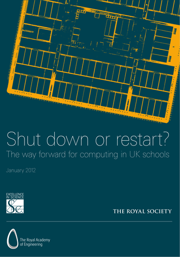 Royal Society Report - Computing in Schools 2012
