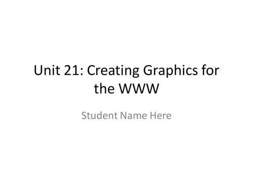 ICT OCR National - Unit 21