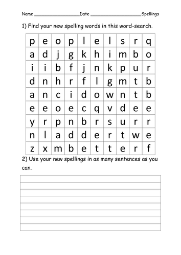 editable wordsearch