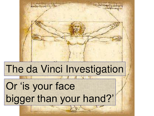Da Vinci Proportions