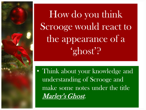 A Christmas Carol Lesson 4 - Marley's Ghost