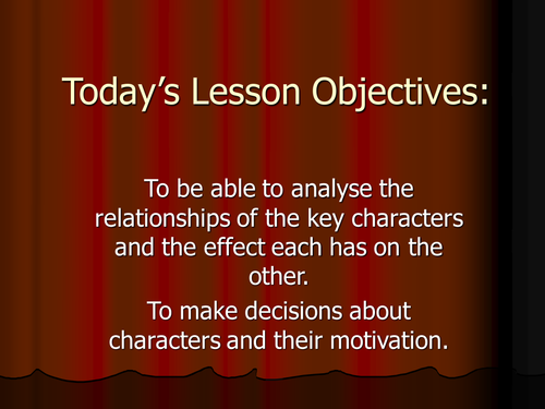 Much Ado About Nothing: Full Lesson: Relationships