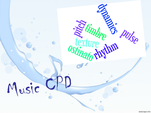 Music CPD for staff