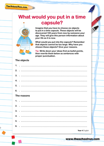 What would you put in a time capsule?