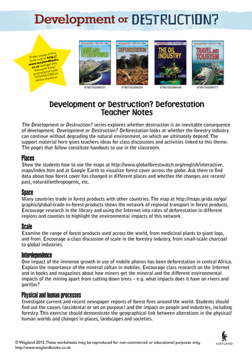 Deforestation: Development or Destruction?