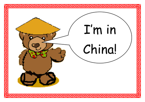 Barnaby Bear in China