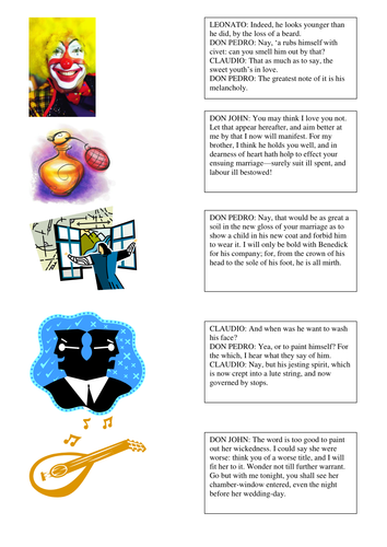 Much Ado Matching Exercise