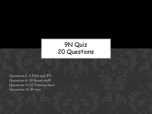 tutor group quiz