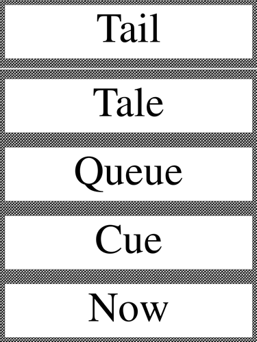 Interactive Homophone Game - Ready to go