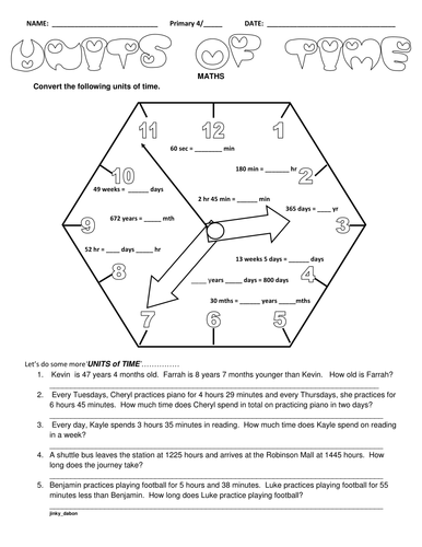 Resources  worksheet   Dabon's Teaching  Jinky TES ks3 tes time Shop