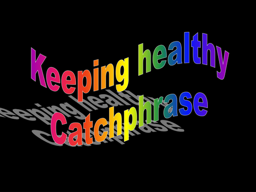 AQA new spec B1 1 keeping healthy catchphrase