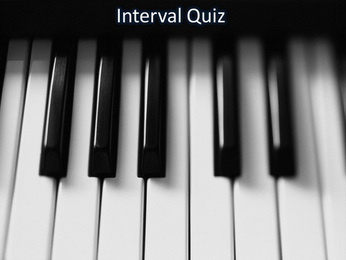 Interval and Chord Tester PPT