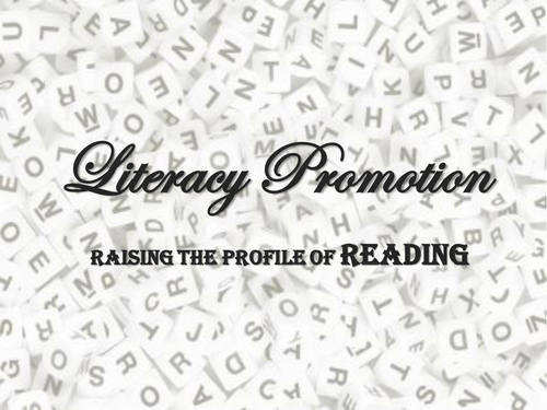 Reading promotion / literacy themed posters