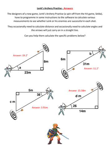 Lenk's Archery Practise - Trigonometry