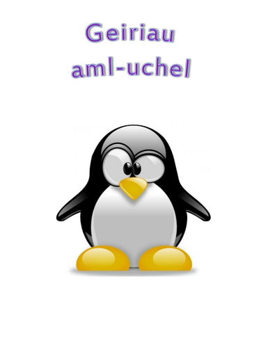 Geiriau Aml-Uchel 1 / H-F words in Welsh 1