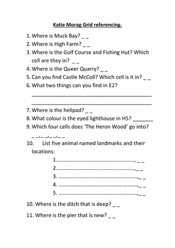 katie morag isle of struay grid referencing y2 teaching resources