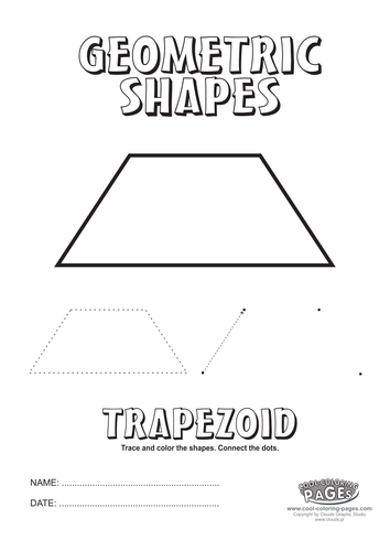 Geometric shapes: Trapezoid