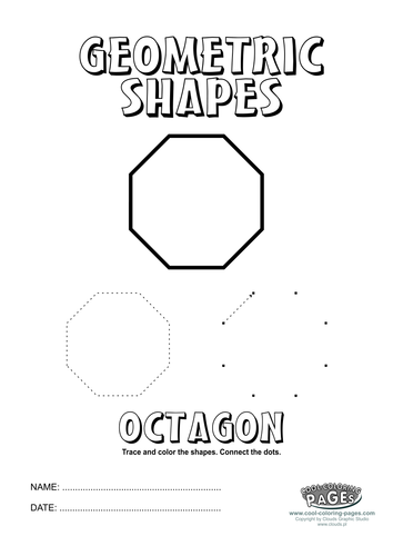 Geometric shapes: Octagon