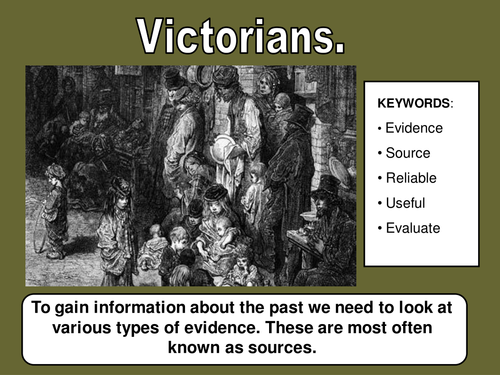 Source Skills - The Victorians